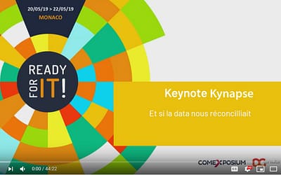 Ready for IT 2019 – Keynote animée par Kynapse – Et si la data nous réconciliait ?